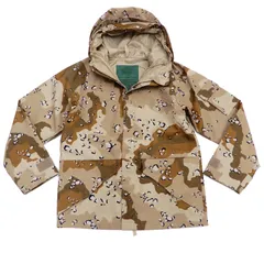 ヒューストン HOUSTON チョコチップ迷彩 ナイロンジャケット 50311 エクワックス パーカー ECWCS PARKA