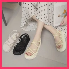 【スタッフおすすめ！】 厚底サンダル ストラップサンダル 夏 スポーツサンダル/ビーチサンダル/韓国ファッション レディース サマー ベルトサンダル ボ おすすめ おしゃれ　人気 上品 99YYXC-017