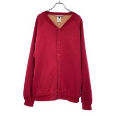 カーハート スウェット ブルゾン L レッド Carhartt 裏起毛 メンズ