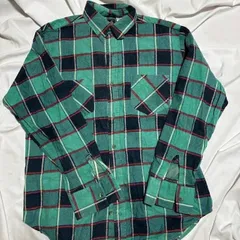 LongTrails コットン フランネル チェックシャツ M US古着