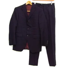 ミチコロンドンコシノ スーツ セットアップ 上下セット ジャケット パンツ 記名有 メンズ 90Y4サイズ ブラック系 MLK 【中古】