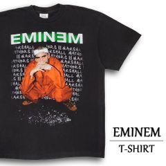 エミネム Tシャツ 半袖 EMINEM フェード ブラック サイズ：XL アーティスト ラップ ヒップホップ 大きいサイズ  新品