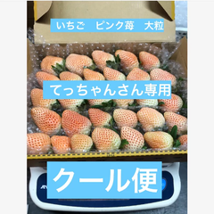 いちご　苺　ピンク　大粒