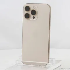 〔中古品〕 iPhone16 Pro Max 1TB デザートチタニウム MYWT3J／A SIMフリー【348】