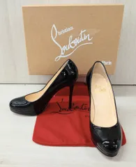 Christian Louboutin/クリスチャンルブタン/パンプス/3080746/NEW SIMPLE PUMP 120 PATENT CALF/ブラック/サイズ36.5