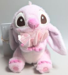 ディズニーストア プラッシュキーチェーン SAKURA スティッチ(ピンク)