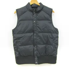 コムサ・デ・モード ダウンベスト ジャケット アウター メンズ 62/Mサイズ ブラック COMME CA DU MODE 【中古】