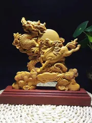 1114❣️ 龍 ドラゴン 風水 木彫り ヴィンテージ 1114❣️ 龍 ドラゴン