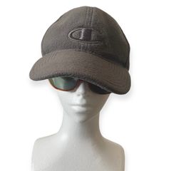 チャンピオン 帽子 キャップ  フリース グレー