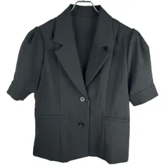 RIM.ARK リムアーク 24SS Half sleeve summer JK ハーフスリーブサマージャケット 460HSL30-0580 ブラック Fのサムネイル