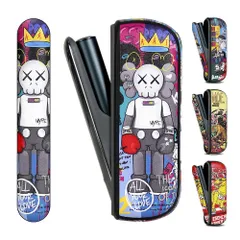 【数量限定】持ち運び便利 充電対応 傷つき防止 可愛い模様（熊） 耐衝撃 ILUMA用の保護ケース IQOS IQOSイルマ用のケース+カバー全面保護 TPU+PUレザー製 アイコスイルマ用のケース 【アイコスイルマ対応】 BOOFLYIIケース