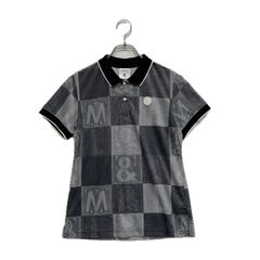 St.Andrews - coco 未使用品 セントアンドリュース StANDREWS メンズ 半袖ポロシャツ M ベージュ ブラック ボタニカル総柄 COOLMAX 未使用品 メンズ セントアンドリュース StANDREWS 半袖