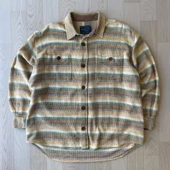 Jungle Storm ジャングルストーム ストライプ柄 シャツ vintage