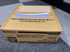 新品未開封）カートン）GUNDAM CARD COLLECTION 機動戦士Gundam GQuuuuuuX(ジークアクス)
