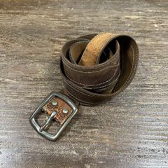 246 アバクロンビー＆フィッチ 本革 ヴィンテージレザーベルト