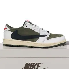 新品 NIKE ナイキ x TRAVIS SCOTT トラヴィス スコット AIR JORDAN 1 LOW OG SP DM7866 200 エア ジョーダン 1 ロー オリジナル スニーカー シューズ サイズ28.0cm(US10) julk
