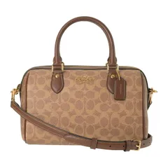 新品 コーチ COACH ハンドバッグ ローアン サッチェル タン/ブラウン
