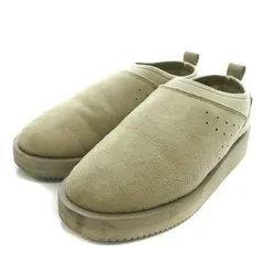 スイコック suicoke 21AW ムートンサボ MOUTON SABO シューズ スエード ボア ビブラム 23.0cm ベージュ OG-073VM2 /NW26のサムネイル