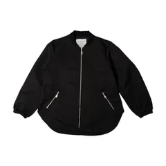 EVEX by KRIZIA エヴェックス バイ クリツィア ジップアップ ライト ジャケット 40 /レディース/ブラック/三陽商会/薄手