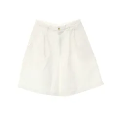 【中古】コムデギャルソンシャツ COMME des GARCONS SHIRT 2023年春夏 ツイルコットン ワイド ショートパンツ ホワイト【サイズS】【メンズ】のサムネイル