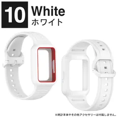 ホワイト Galaxy Fit3 バンド Galaxy Fit3 ベルト ギャラクシー フィット 3 HUAWEI Band 9 交換バンド huawei band 8 交換バンド ファーウェイ バンド9 ファーウェイ バンド8のサムネイル