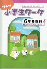 New 小学生ワーク6年理科 「たのしい理科」 大日（大日本図書） 新品未使用・最新版（2025年度改訂版）