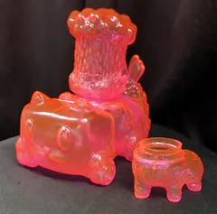 もうこやま　海老天猫カー　チョコミント　MOUCOYAMA　ソフビ ショップ・1/6計画恒例の季節の限定版として人気のもうこやま氏