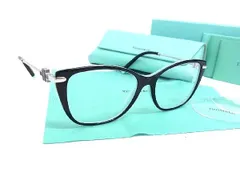 ■新品■未使用■ TIFFANY＆Co ティファニー TF2216-F 8055 度入り メガネ 眼鏡 ブラック系×シルバー系 FA7833のサムネイル