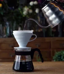 HARIO(ハリオ) V60透過ドリッパー02 ﾎﾜｲﾄ  VDC-02W