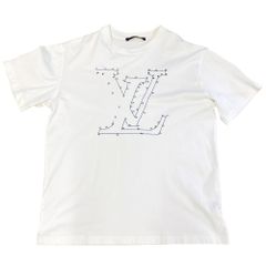 LOUIS VUITTON ルイヴィトン ステッチエンブロイダリーTシャツ　サイズM