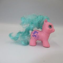 80's My Little Pony Teeny Tiny Baby Doll Figure Stuffed Bear Vintage