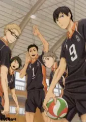 【中古】ポスター(アニメ) A2スペシャルクリアポスター 影山＆澤村＆菅原＆月島＆山口 「一番くじ ハイキュー!! ～烏野高校練習開始!!～」 ラストワン賞