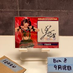 華名直筆サイン入りコスチューム姿写真週刊プロレス刻印入り現WWE所属