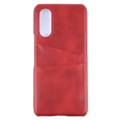 arrows We2 ケース F-52E カード収納 レザー スマート ケース 【Color】レッドのサムネイル