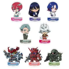 【中古】アクリルスタンド・アクリルパネル 全8種セット 「機動戦士Gundam GQuuuuuuX アクリルスタンド」