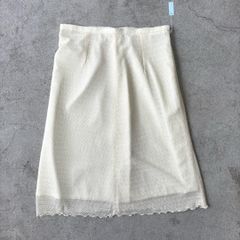 skirt / 白 スカート #a847