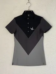 【未使用品】1PIU1UGUALE3 GOLF 身頃切り替えメッシュポロシャツ サイズ1 定価40700円