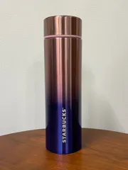 【新品未使用】スタバ　ホリデー2024ステンレスボトルグラデーション444ml