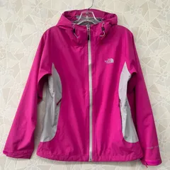 ノースフェイス マウンテンパーカー レディース S/P ピンク グレー