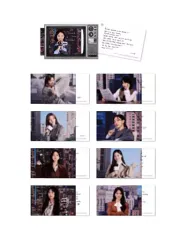 【中古】ポストカード [単品] TWICE ポストカードセット(9枚組) 「TWICE 2024 SEASON’S GREETINGS＜TWICE NEWS ROOM＞」 同梱品