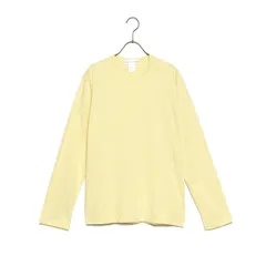 【※アウトレット※】コムデギャルソン COMME des GARCONS SHIRT 長袖カットソー S26106 メンズ イエロー トップス ロングスリーブ ロゴ 新品のサムネイル