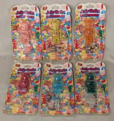 バンダイ食玩Jelly Belly ベアブリックシリーズ 6種セット バンダイ食玩Jelly Belly ベアブリックシリーズ 6種セット