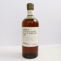 NIKKA（ニッカ）北海道 余市モルト シングルカスク 1991-2003 64.8％ 750ml ※キャップフィルム汚れ T25E040095