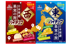日本周遊 果実の旅 ハイチュウアソート 東日本編 西日本編