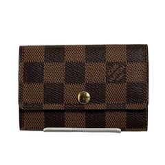 ルイヴィトン N62630 ダミエ キーケース6本用 ミュルティクレ6 キーケース LOUIS VUITTON ブラウン