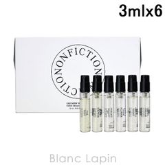 ノンフィクション NONFICTION ディスカバリーオードパルファムセット 3ml x6 [835233/751653]