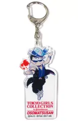 【中古】キーホルダー・マスコット(キャラクター) カラ松 「おそ松さん 松マルシェー in TGC2017 トレーディングアクリルキーホルダー」