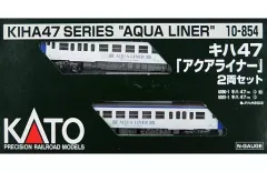 【中古】鉄道模型 1/150 キハ47 アクアライナー 2両セット [10-854]のサムネイル