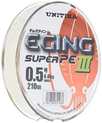 0.5号 ユニチカ(UNITIKA) キャスライン エギングスーパーPEIII 210m 0.5号