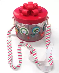 【中古】食器 ミッキーマウス＆ミニーマウス(プレゼント型) ポップコーンケース 「ディズニー」 東京ディズニーランド限定